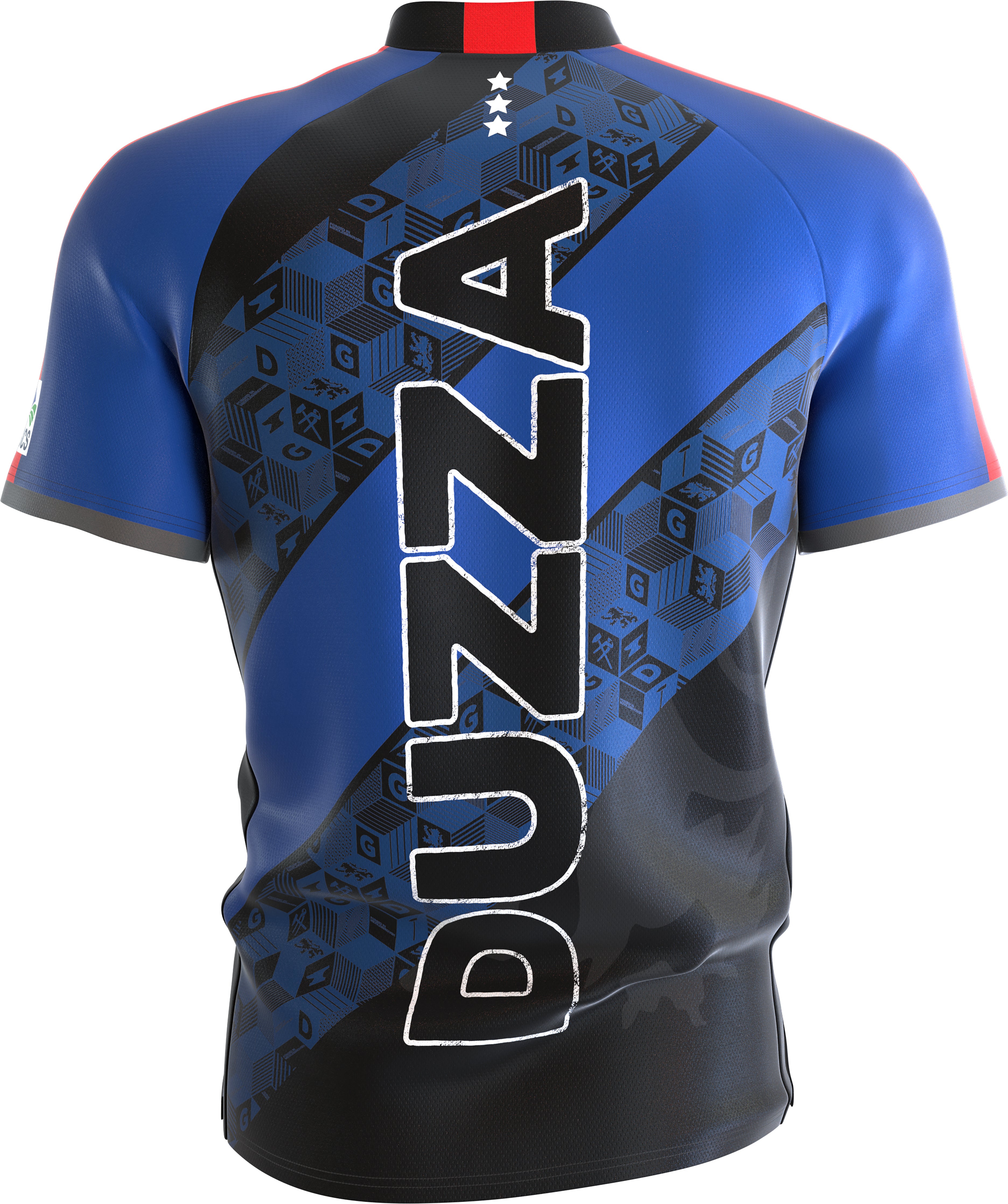 Target Cool Play - Collarless - Glen Durrant - Duzza - Dart Shirt - 2022