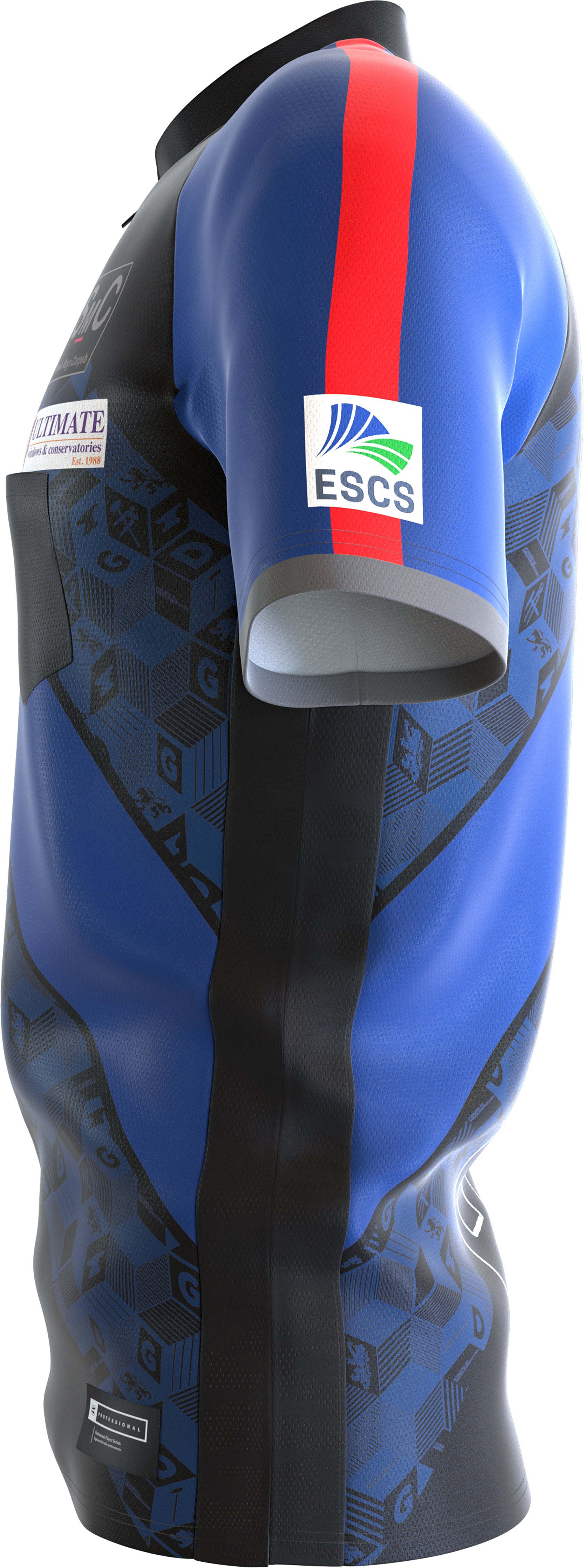 Target Cool Play - Collarless - Glen Durrant - Duzza - Dart Shirt - 2022