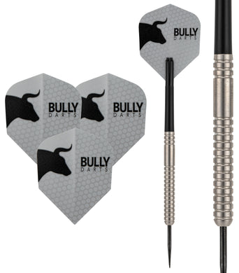 Bully 13 - 90% Tungsten Darts - Dart Flights - Stems - Wallet - 22g 23g 24g