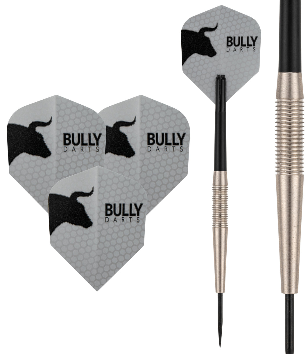 Bully Copper Tungsten Darts - Dart Flights - Stems - Wallet - 22g