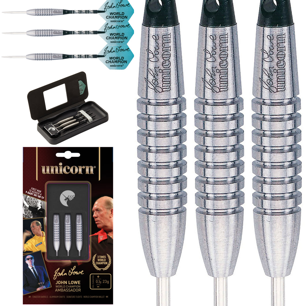 Unicorn John Lowe World Champion Ambassador 90% Tungsten - 21g 23g 25g 27g