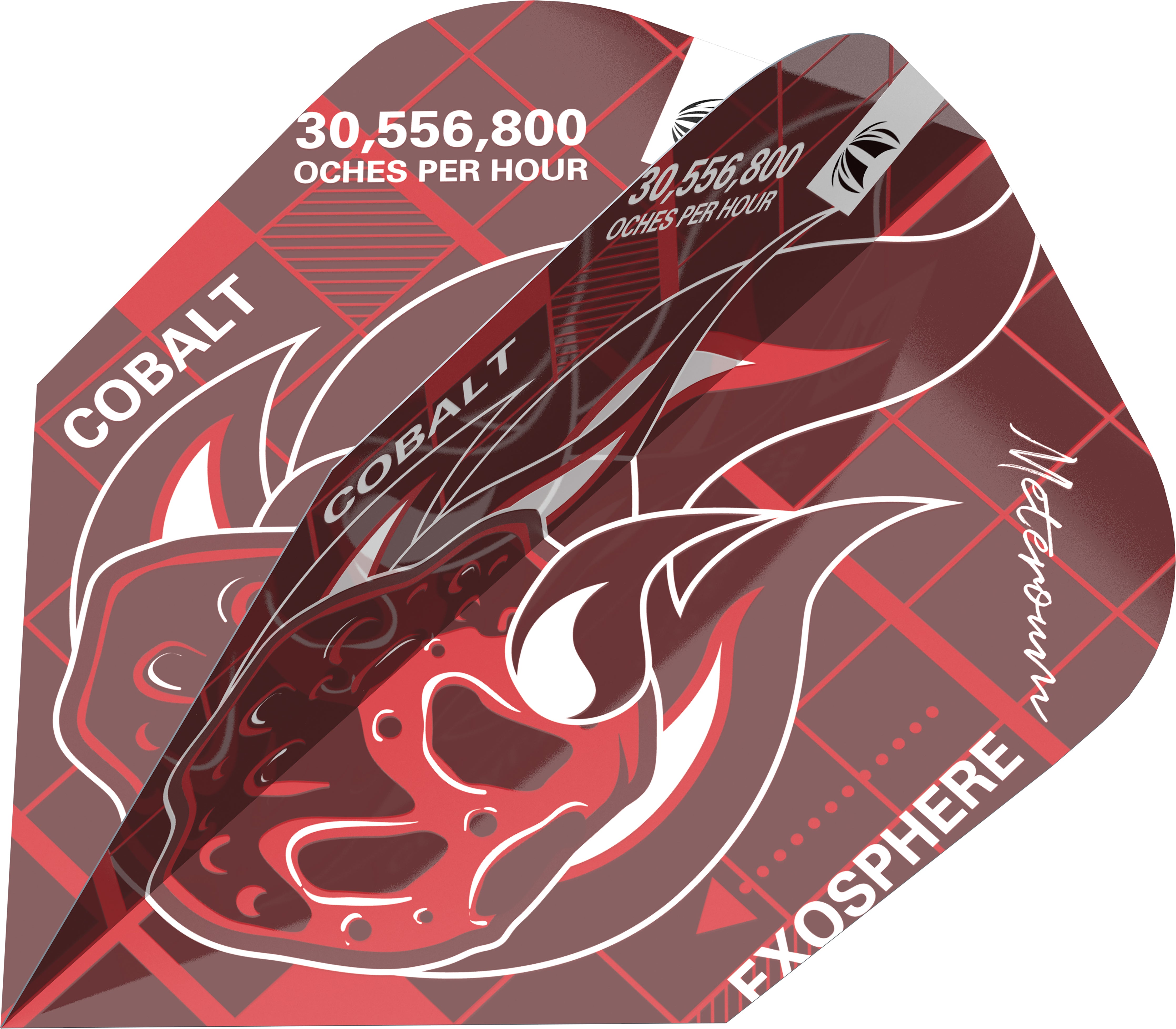 Target Blueprint - Pro.Ultra - Red - Ten-X - Dart Flights