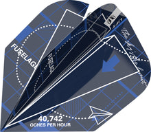 Target Blueprint - Pro.Ultra - Blue - No6 - Dart Flights