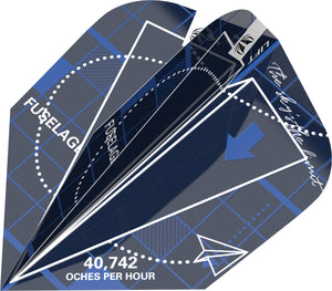 Target Blueprint - Pro.Ultra - Blue - Ten-X - Dart Flights