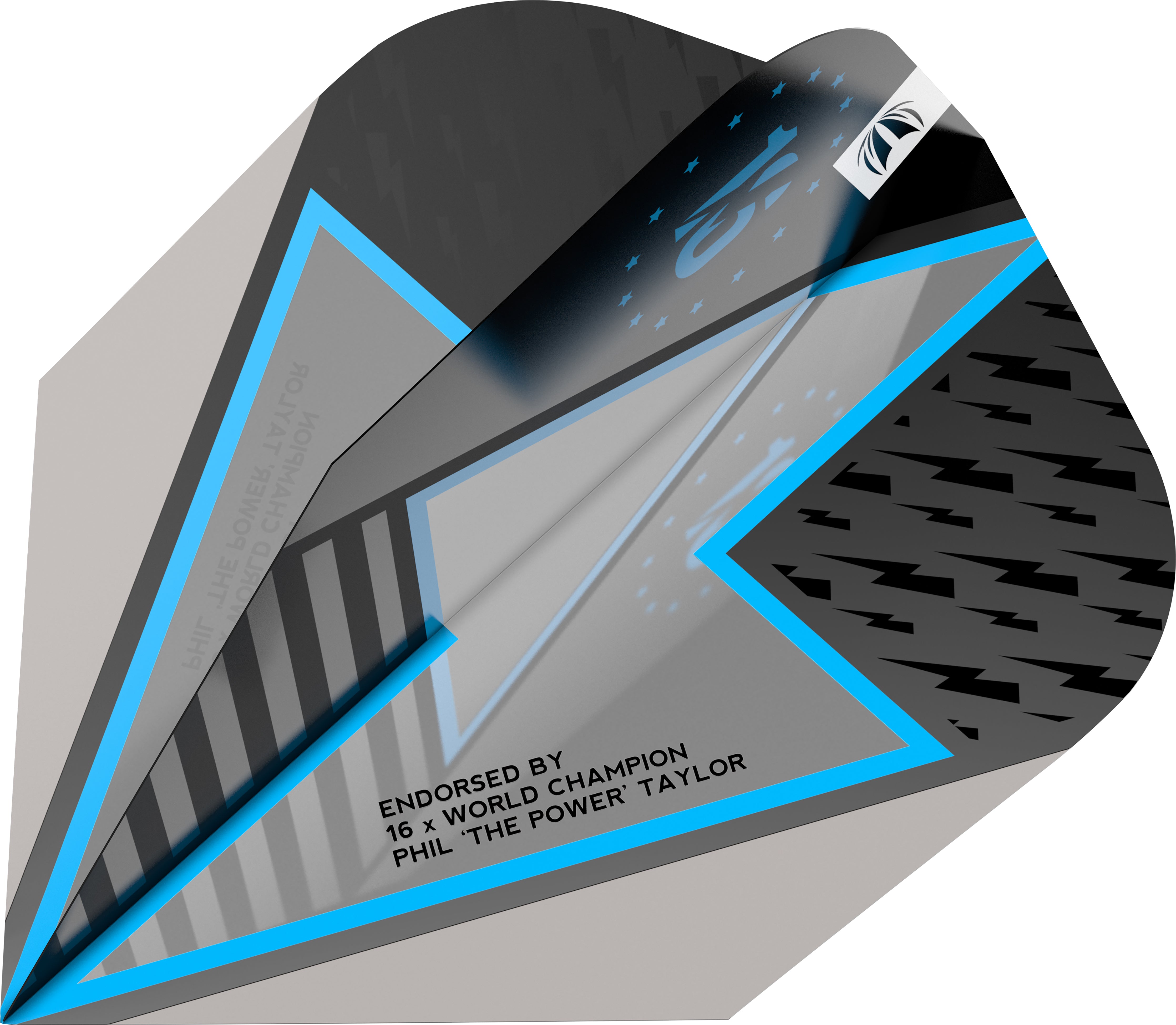 Target Phil Taylor - The Power Series Black - No.6 - Dart Flights