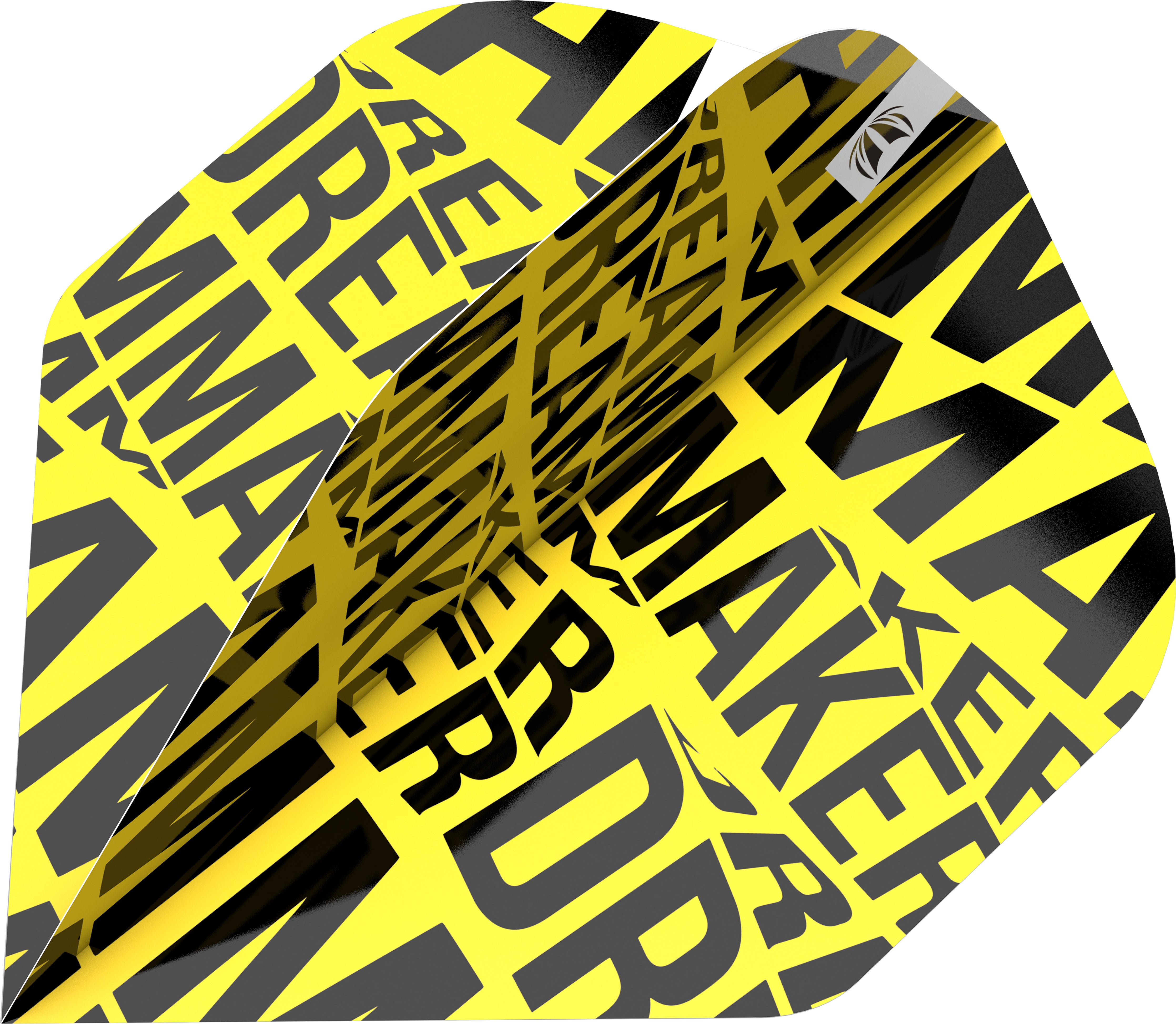 Target Dimitri Van Den Bergh - Pro.Ultra - Dart Flights - No2 Standard Shape - Yellow