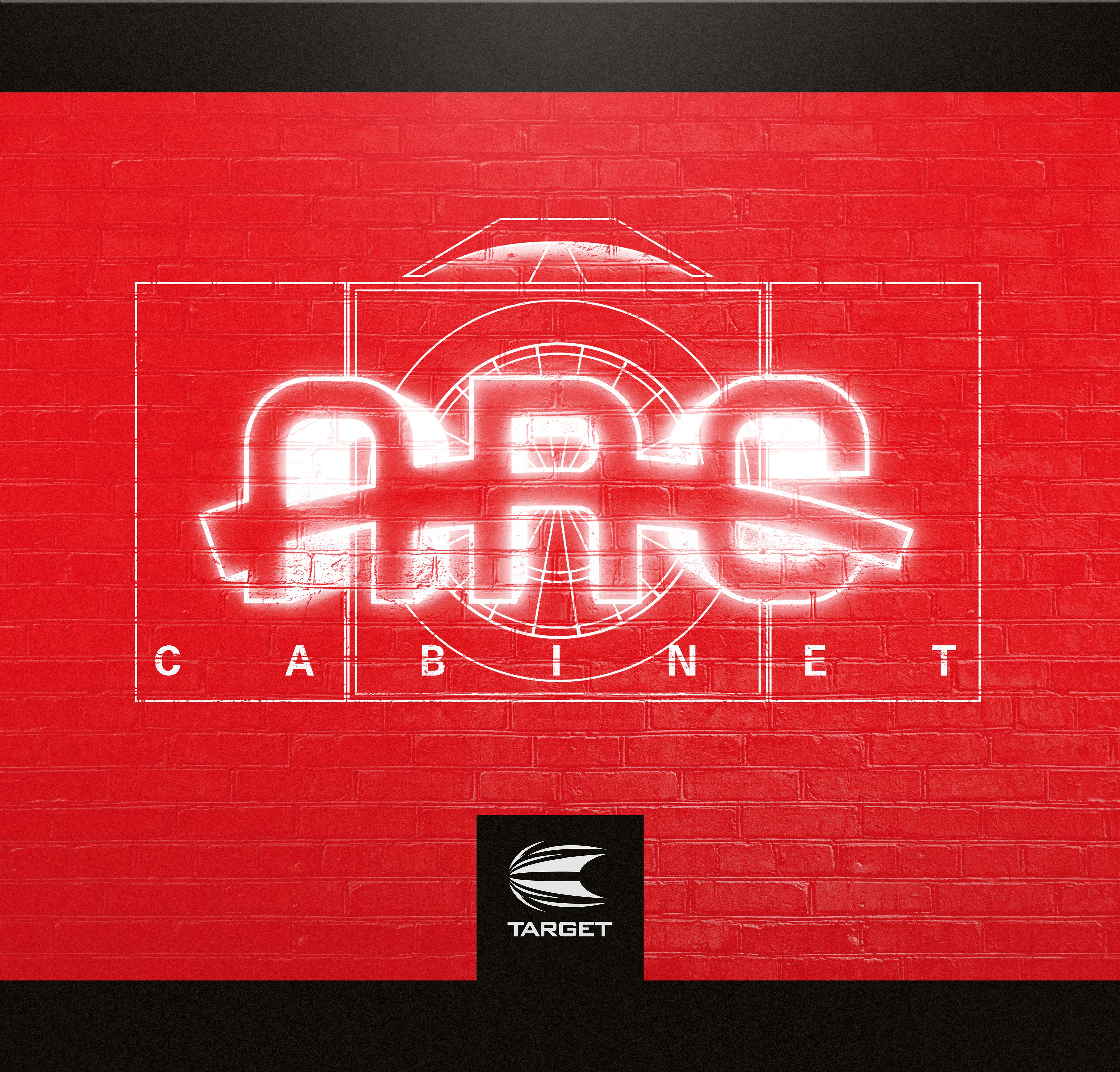 Target Darts Arc Cabinet Set - Dartboard - Arc Light - Darts