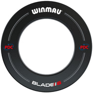 Winmau PDC Dartboard Surround - Blade 6 - Black