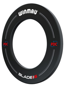 Winmau PDC Dartboard Surround - Blade 6 - Black