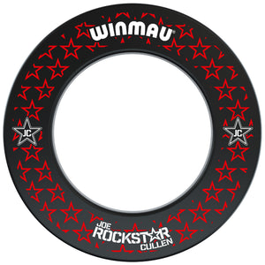 Winmau Joe Cullen Dartboard Surround - Black - The Rock Star