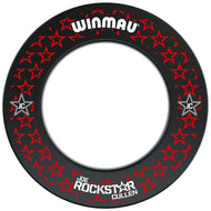 Winmau Joe Cullen Dartboard Surround - Black - The Rock Star