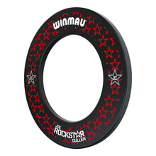 Winmau Joe Cullen Dartboard Surround - Black - The Rock Star