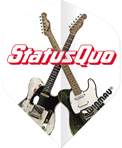 Winmau - Rock Legends - Status Quo - Guitars - Dart Flights