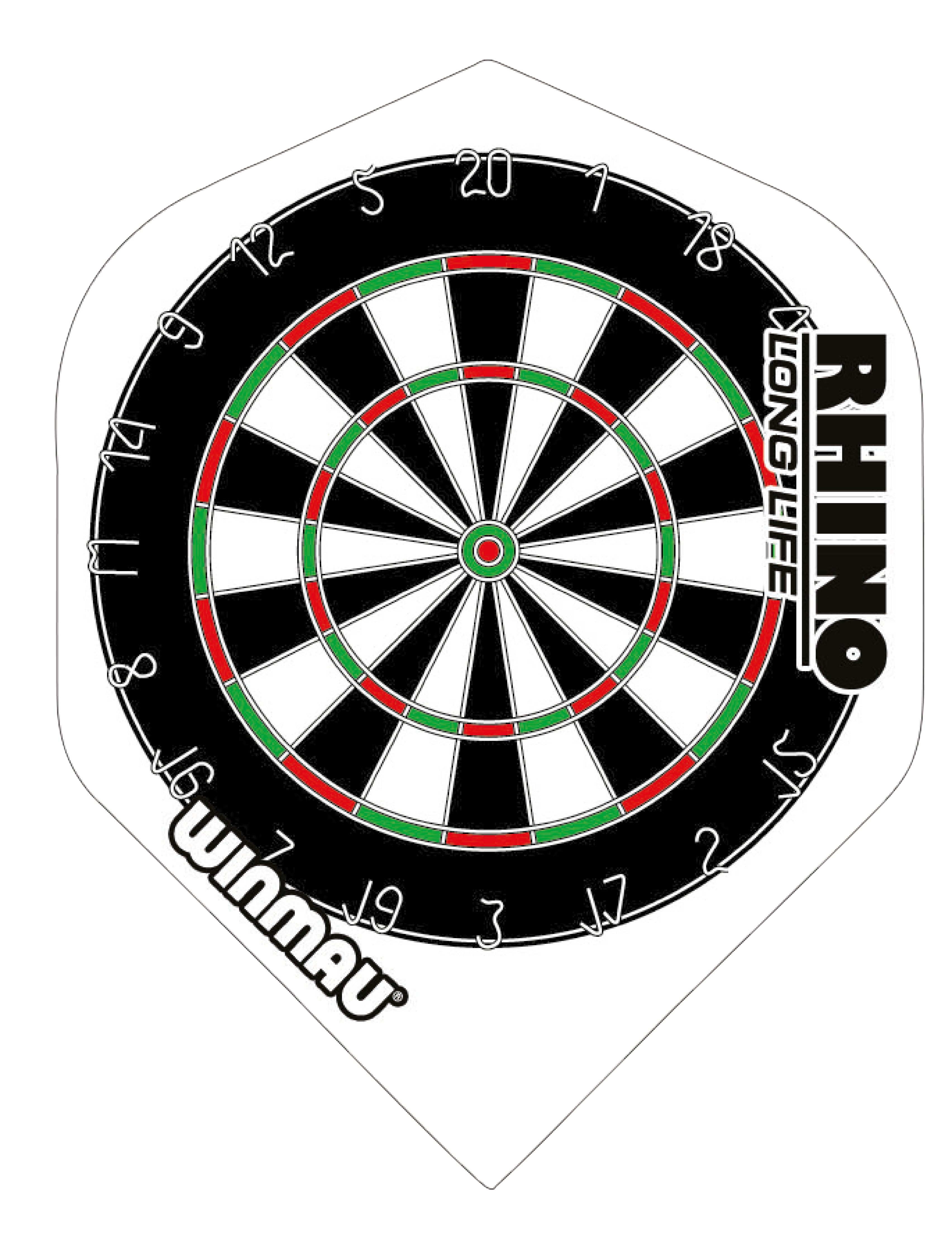 Winmau Rhino - Dartboard Flights