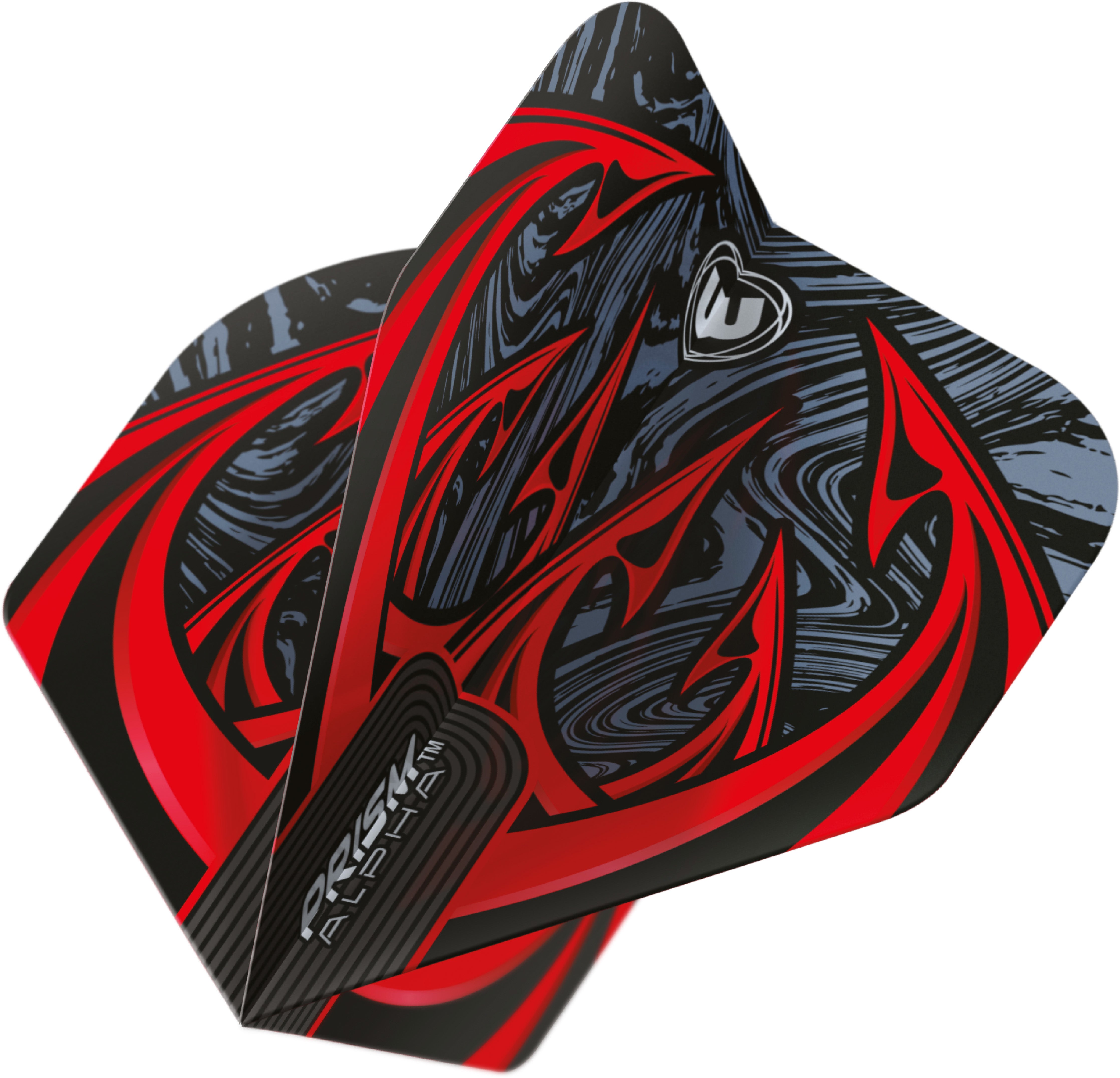 Winmau Prism Alpha  - Extra Thick - Dart Flights - Diablo - Standard Shape
