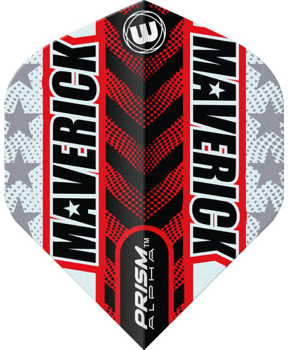 Winmau Prism Alpha  - Extra Thick - Dart Flights - Maverick - Standard Shape