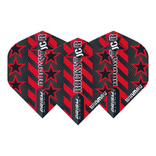 Winmau Prism Alpha - Joe Cullen - Red & Black - Extra Thick - Dart Flights - Standard Shape