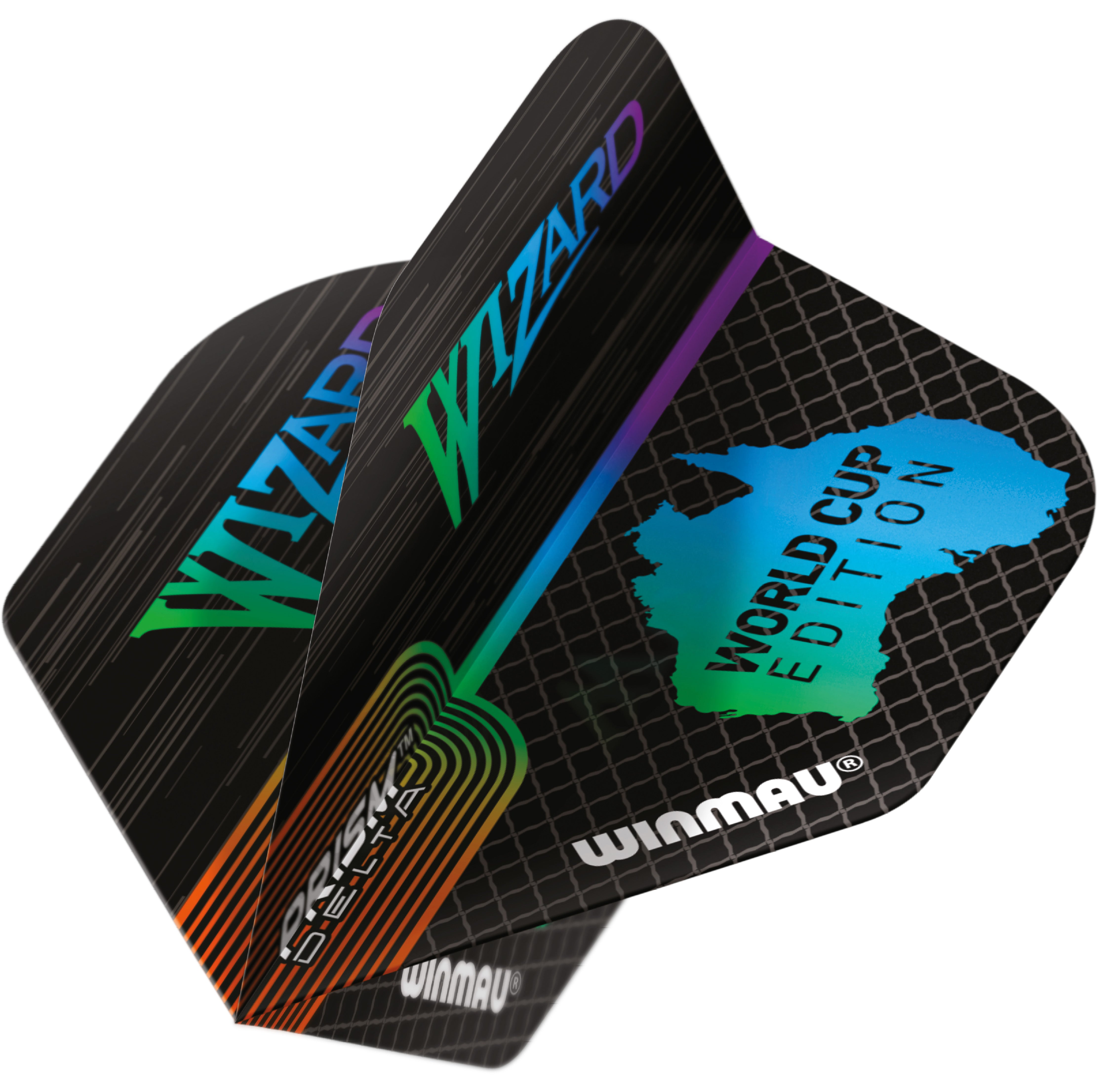Winmau Simon Whitlock - The Wizard - Prism Delta - Dart Flights - 100 Micron