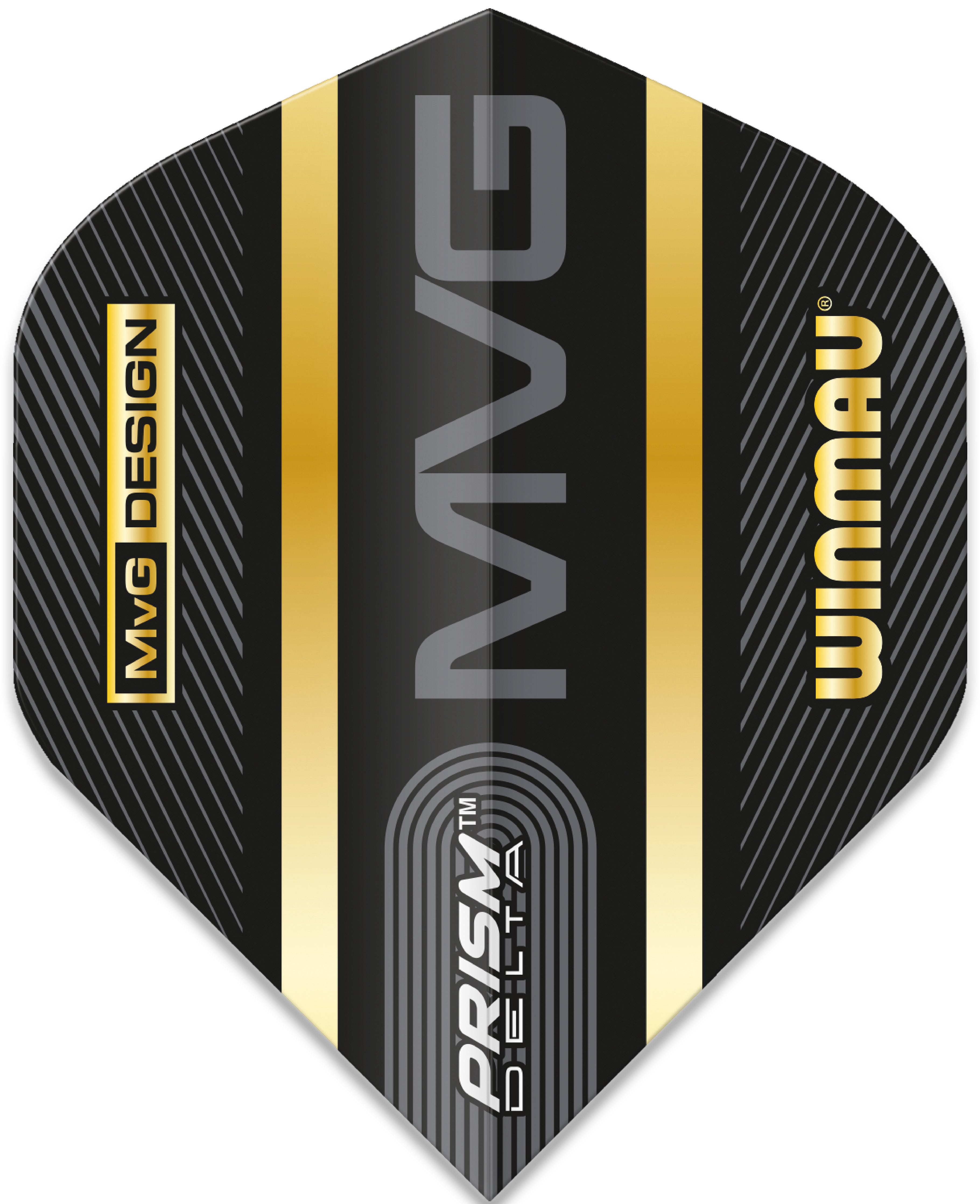 Winmau MVG Prism Delta Dart Flights - Extra Thick - 100 Micron - Trilogy