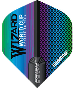 Winmau Prism Delta - Simon Whitlock - Wizard Rainbow - Dart Flights - Standard Shape