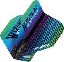 Winmau Prism Delta - Simon Whitlock - Wizard Rainbow - Dart Flights - Standard Shape