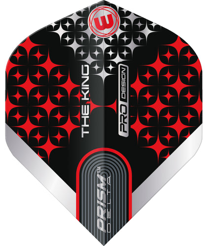 Winmau Prism Delta - Mervyn King - Regal - Dart Flights - Standard Shape