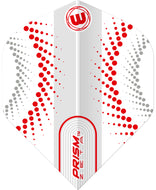 Winmau Prism Zeta - Extra Thick - Dart Flights - Circles - Red