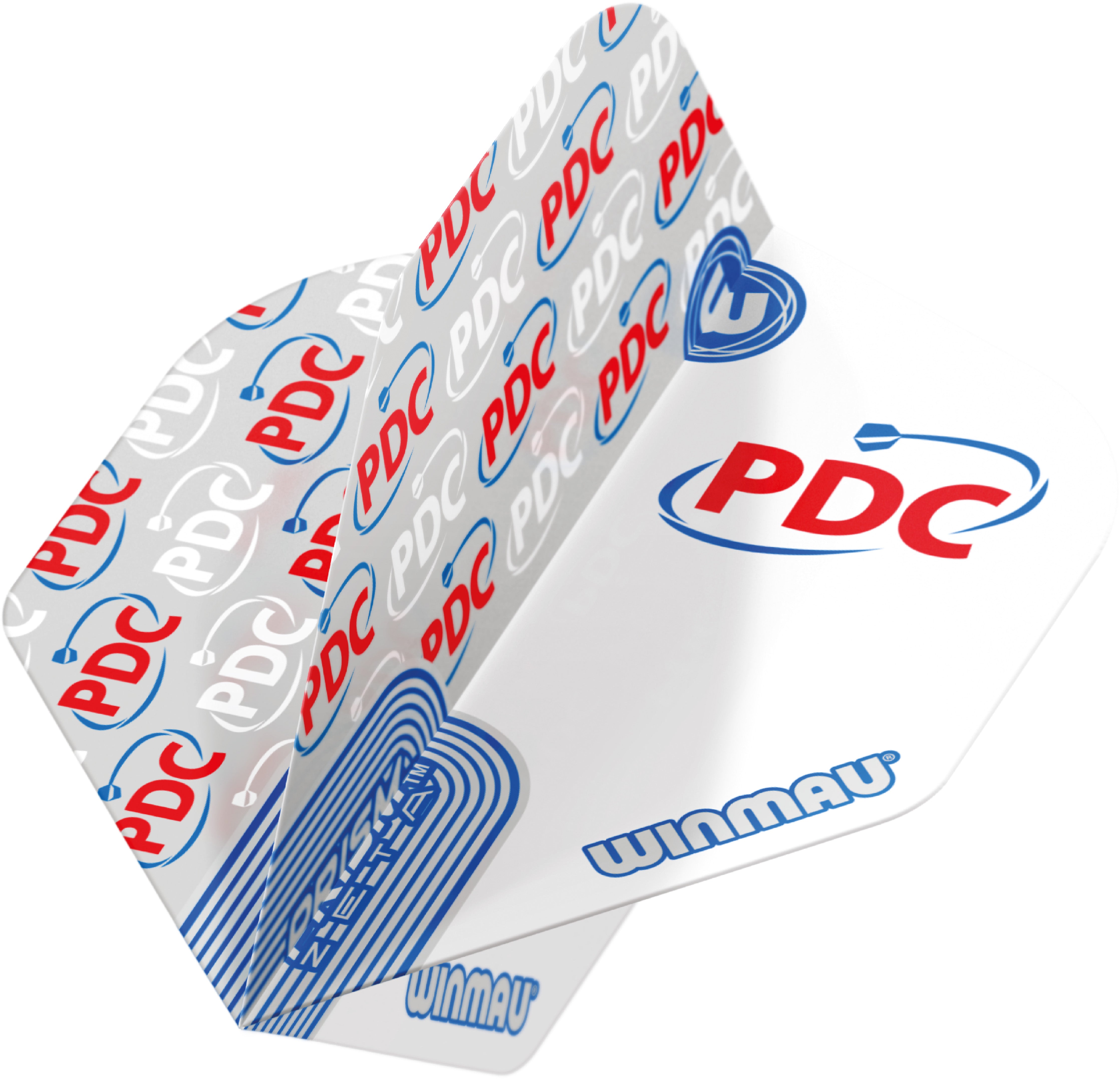 Winmau Prism Zeta - Extra Thick - Dart Flights - PDC - White