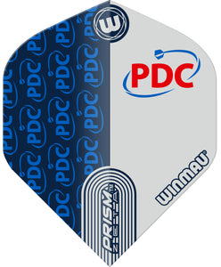 Winmau Prism Zeta - Extra Thick - Dart Flights - PDC - Blue