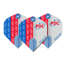 Winmau Prism Zeta - Extra Thick - Dart Flights - PDC - Blue & Red