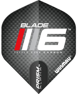 Winmau Prism Alpha  - Extra Thick - Dart Flights - Blade 6 - Standard Shape