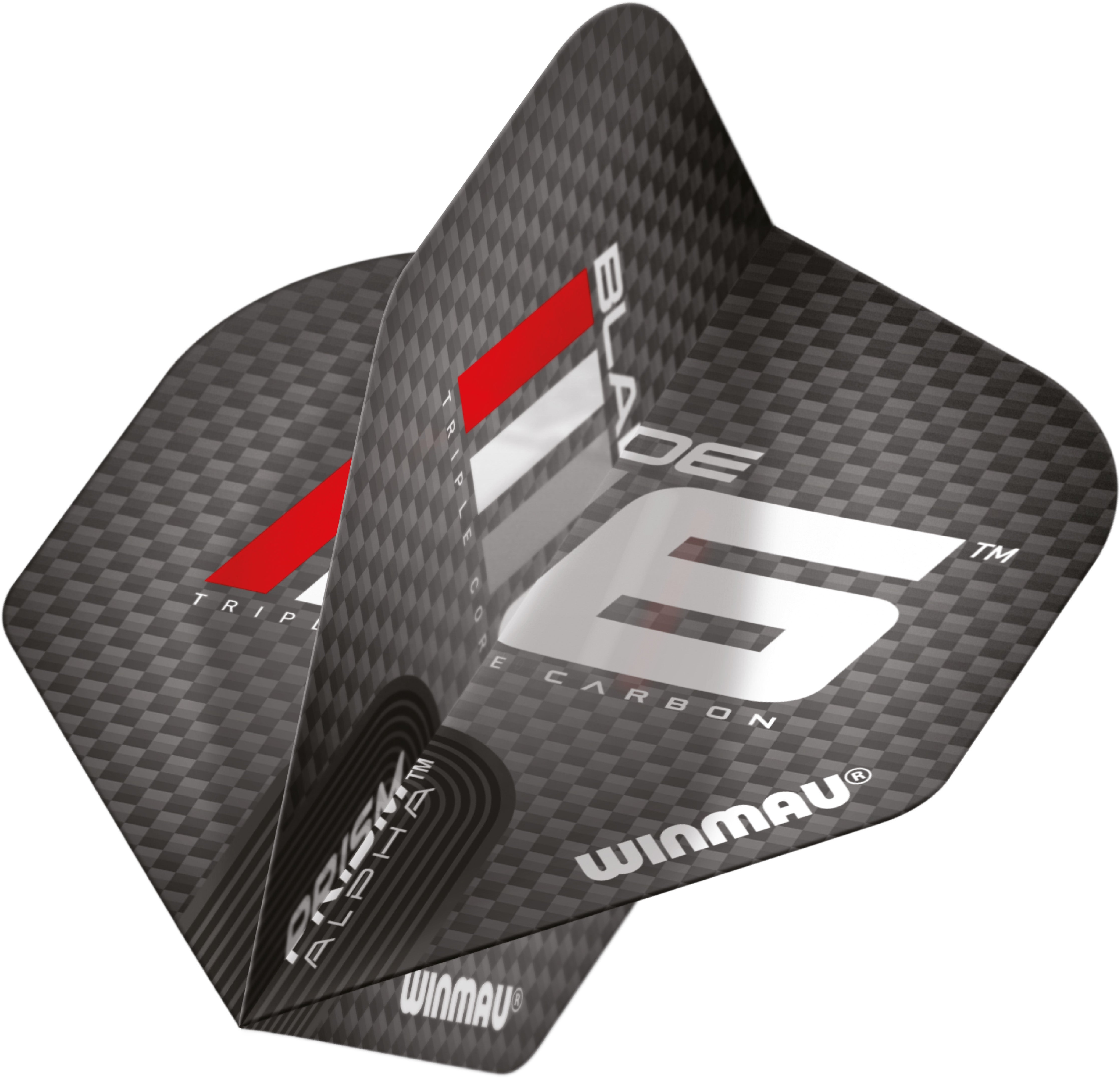 Winmau Prism Alpha  - Extra Thick - Dart Flights - Blade 6 - Standard Shape