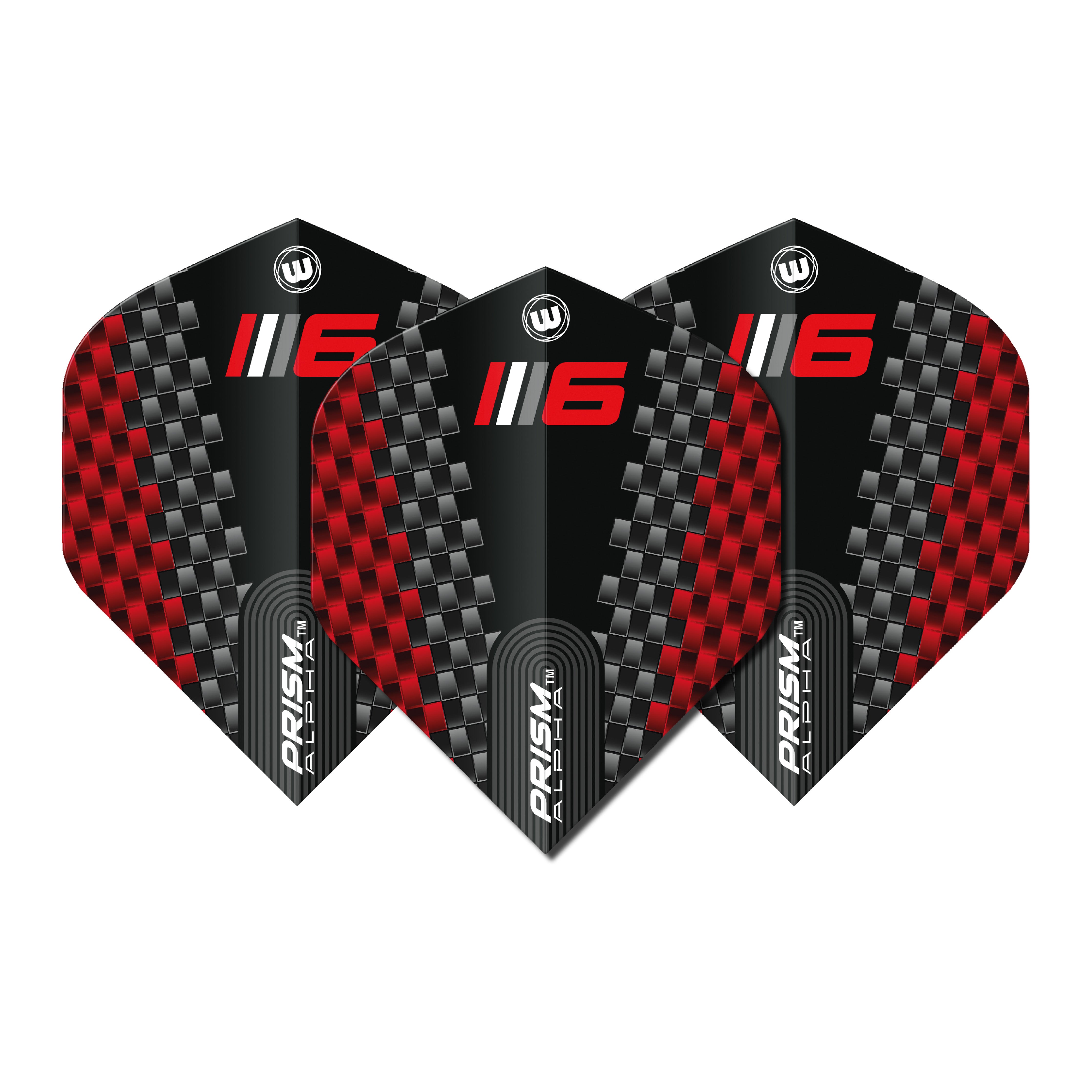 Winmau Prism Alpha  - Extra Thick - Dart Flights - Blade 6 - Standard Shape