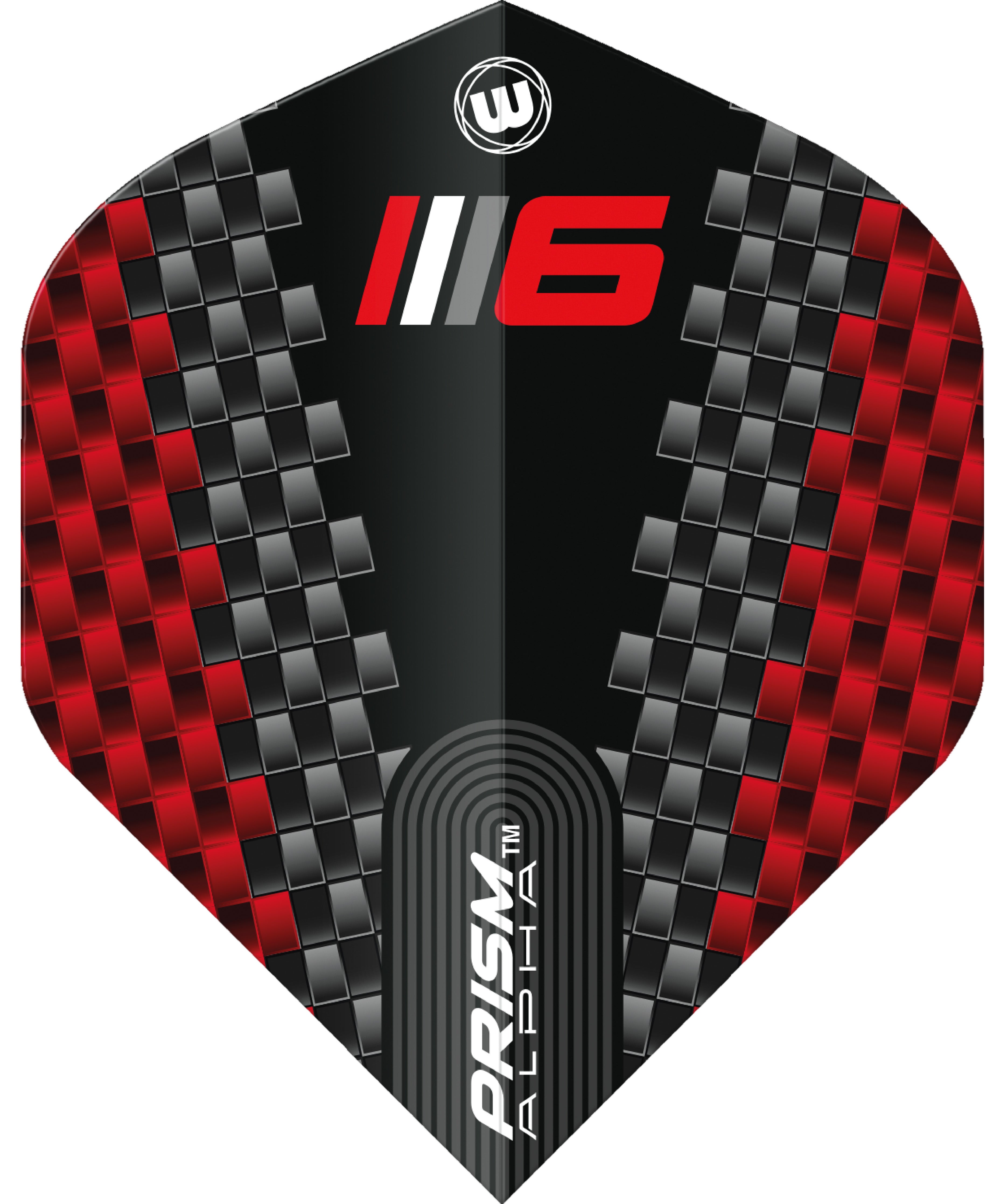 Winmau Prism Alpha  - Extra Thick - Dart Flights - Blade 6 - Standard Shape