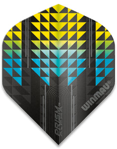 Winmau - Prism Alpha - Standard Dart Flights - Black And Yellow