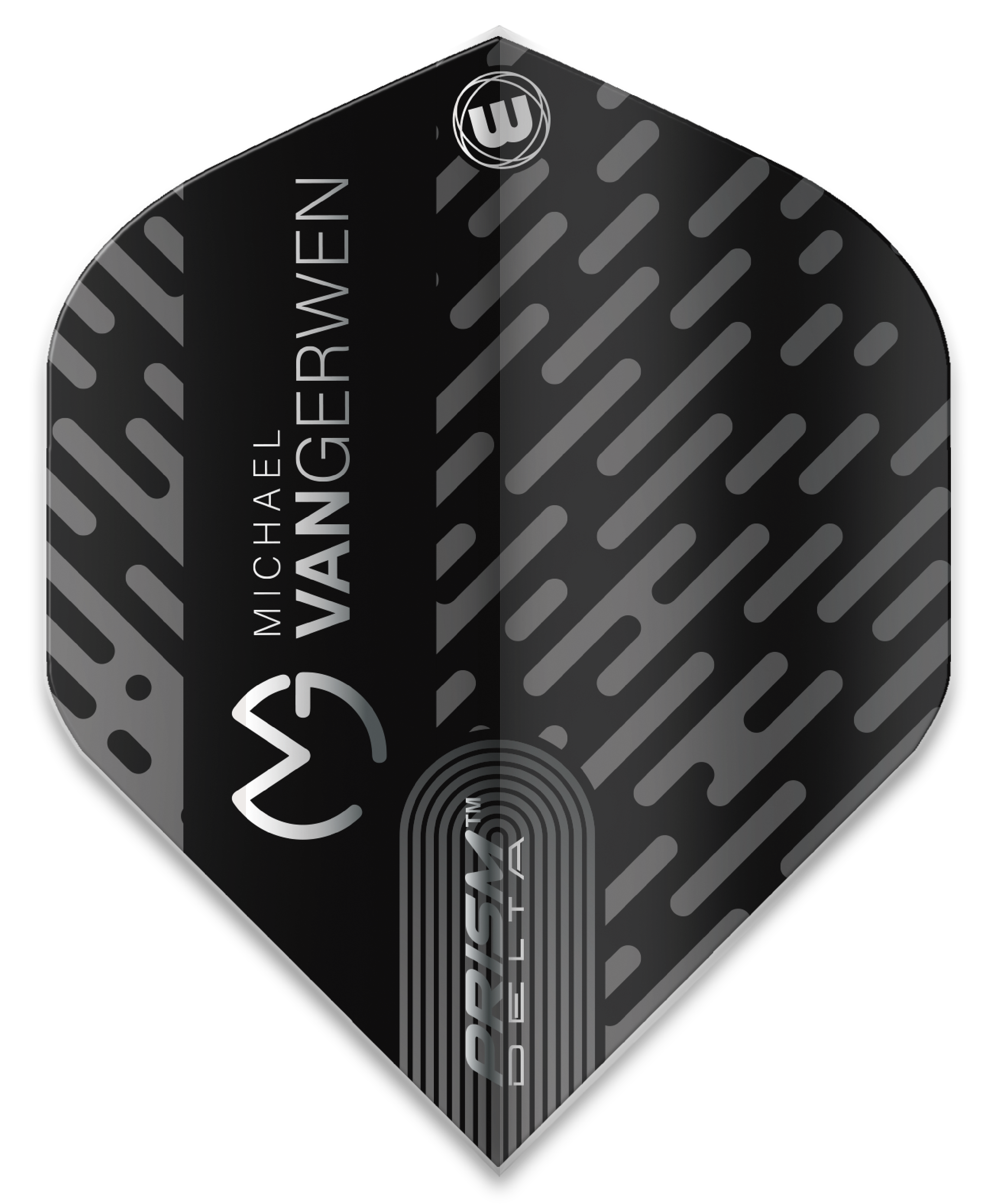 WINMAU - PRISM DELTA DART FLIGHTS - 100 MICRON -STANDARD - MICHAEL VAN GERWEN - MVG