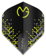 WINMAU - PRISM DELTA DART FLIGHTS - 100 MICRON - STANDARD - MICHAEL VAN GERWEN - MVG