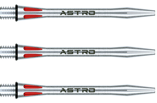 Winmau Astro - Aluminium Dart Shafts - Red