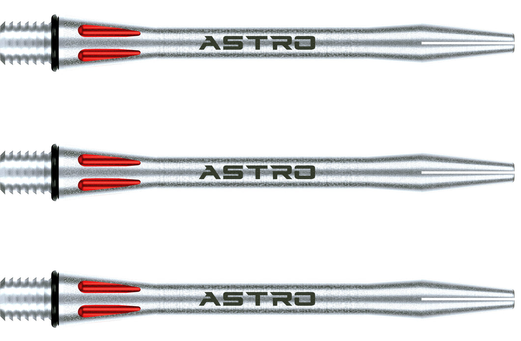 Winmau Astro - Aluminium Dart Shafts - Red