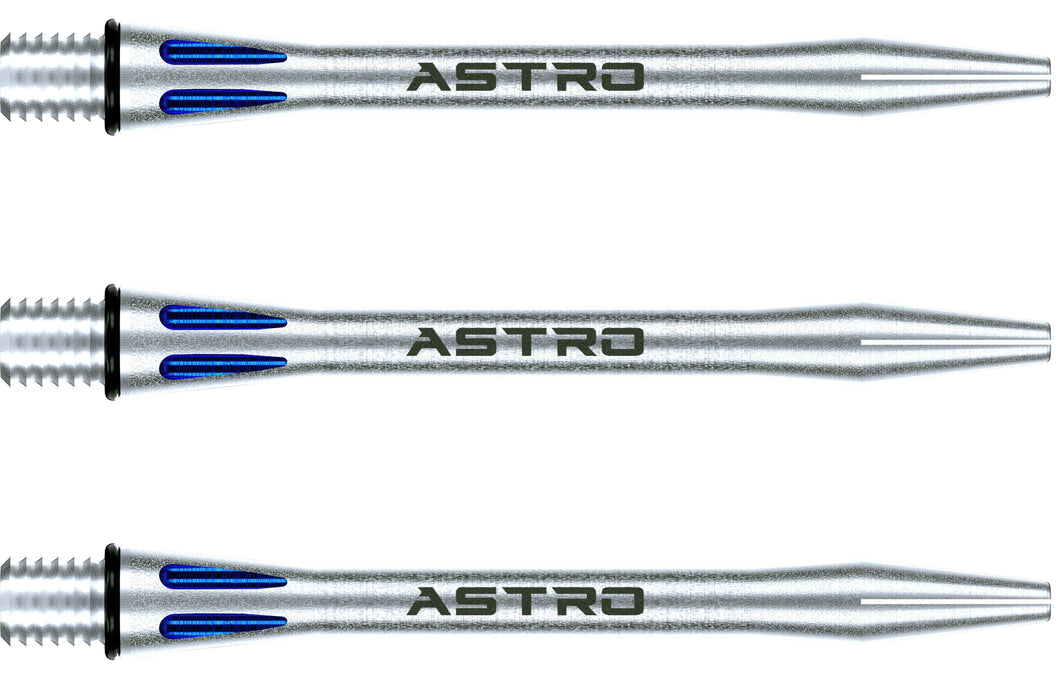 Winmau Astro - Aluminium Dart Shafts - Blue