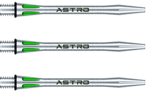 Winmau Astro - Aluminium Dart Shafts - Green