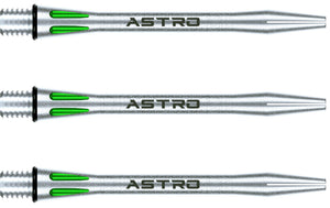 Winmau Astro - Aluminium Dart Shafts - Green