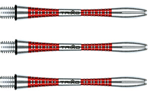 Winmau Triad Aluminium Dart Shafts - Red