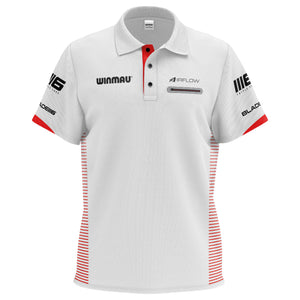 Winmau Pro-Line White Darts Shirt