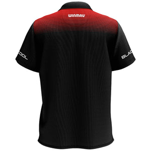 Winmau Wincool 4 - Black & Red - Darts Shirt