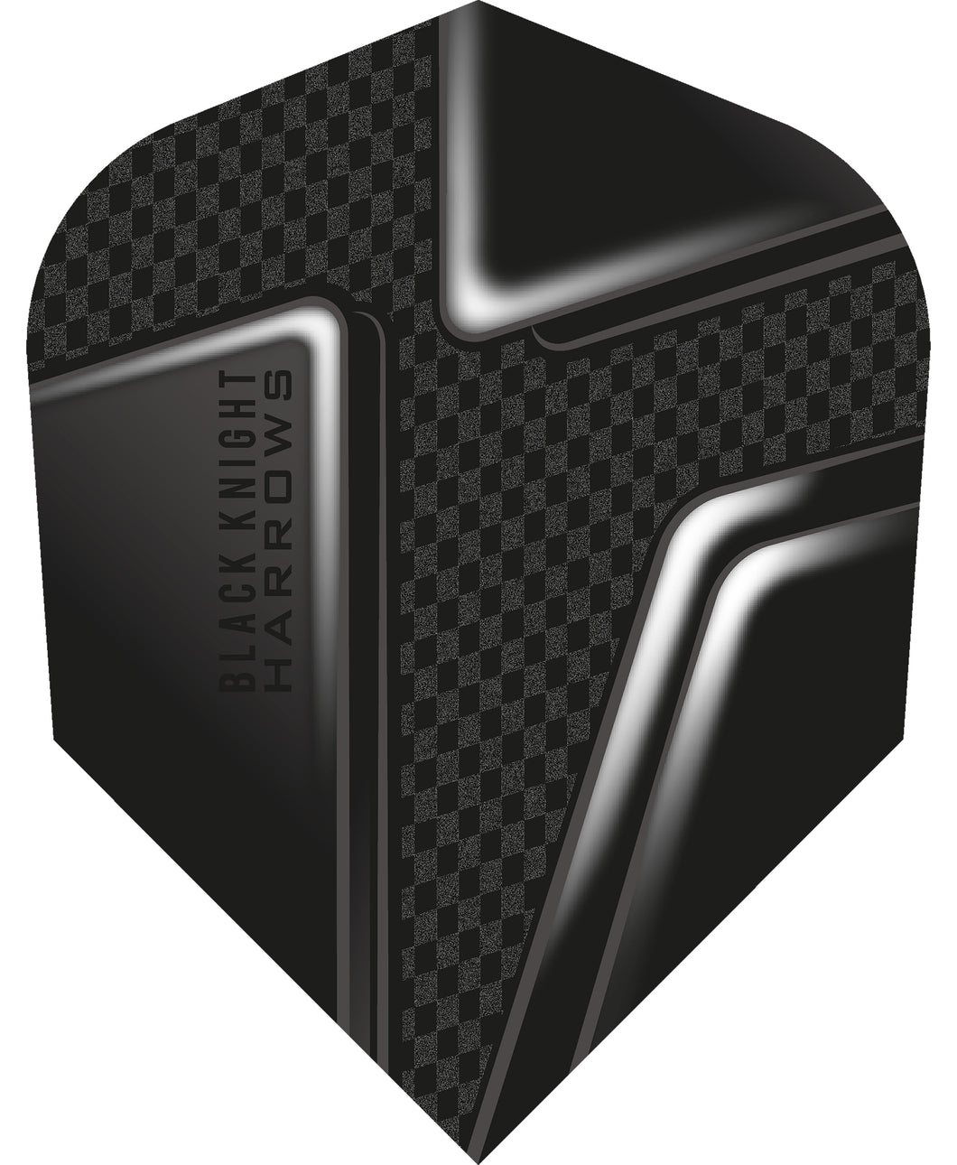 Harrows Black Knight Prime Dart Flights - 100 Micron