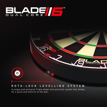 Winmau Blade 6 Dual Core Dartboard - Staple Free - Rota Lock