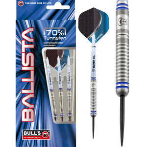 BULL'S Ballista Steel Tip Darts - 70% Tungsten - 21g 23g 25g