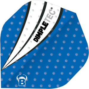 BULL'S Dimpletec Blue Dart Flights - B Standard Shape