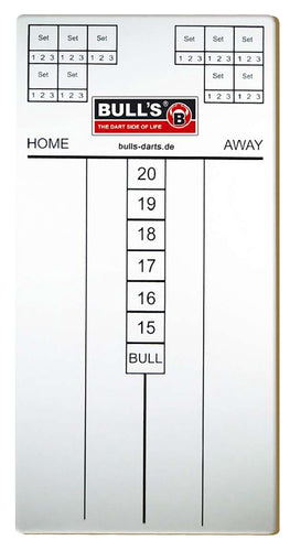 BULL'S Marker board - Master Scoreboard - Dartboard Dry Wipe